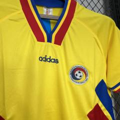 1994 Romania Home Football Retro Jersey
