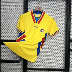 1994 Romania Home Football Retro Jersey