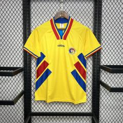 1994 Romania Home Football Retro Jersey
