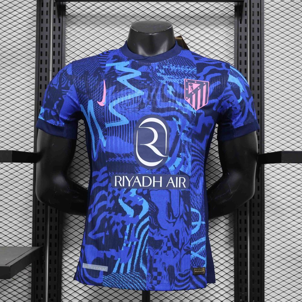 24-25 Atletico Madrid Third Away Soccer Jersey Player Edition