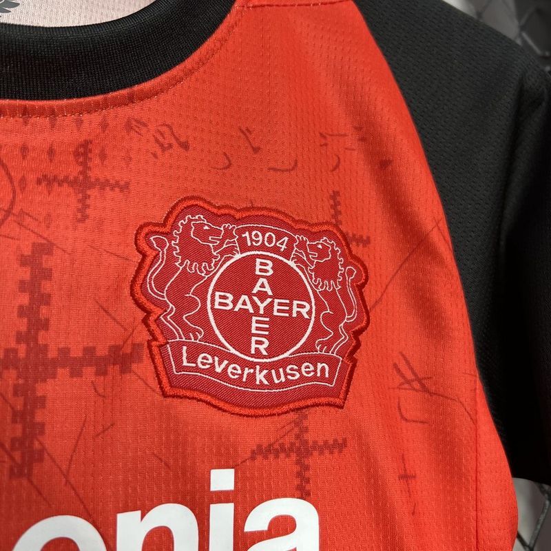 24-25 Bayer 04 Leverkusen Home Soccer Jersey