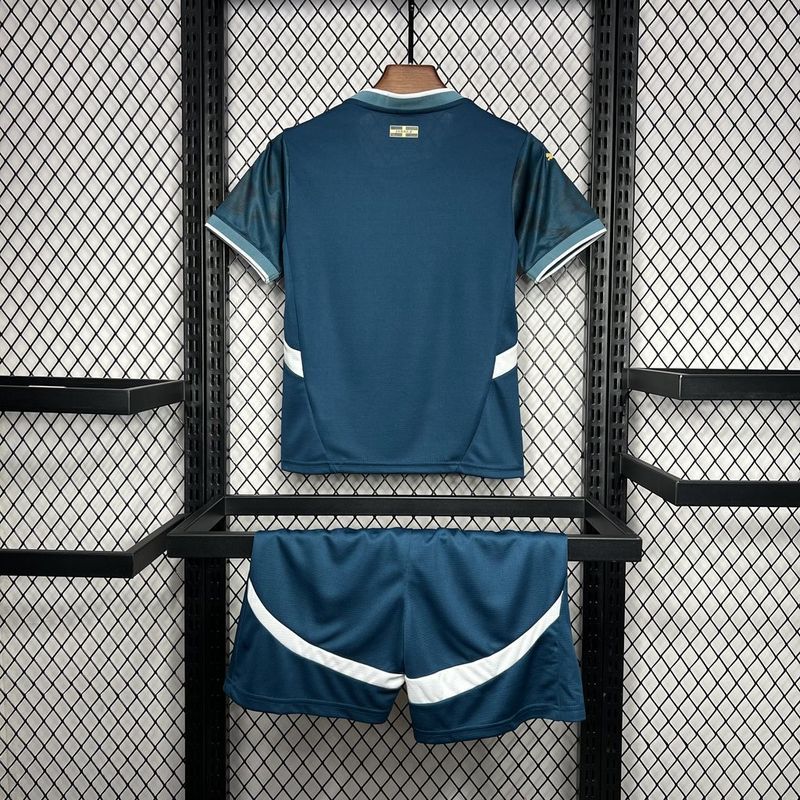 24-25 Marseilles Away Soccer Kids Kit Jersey+Shorts