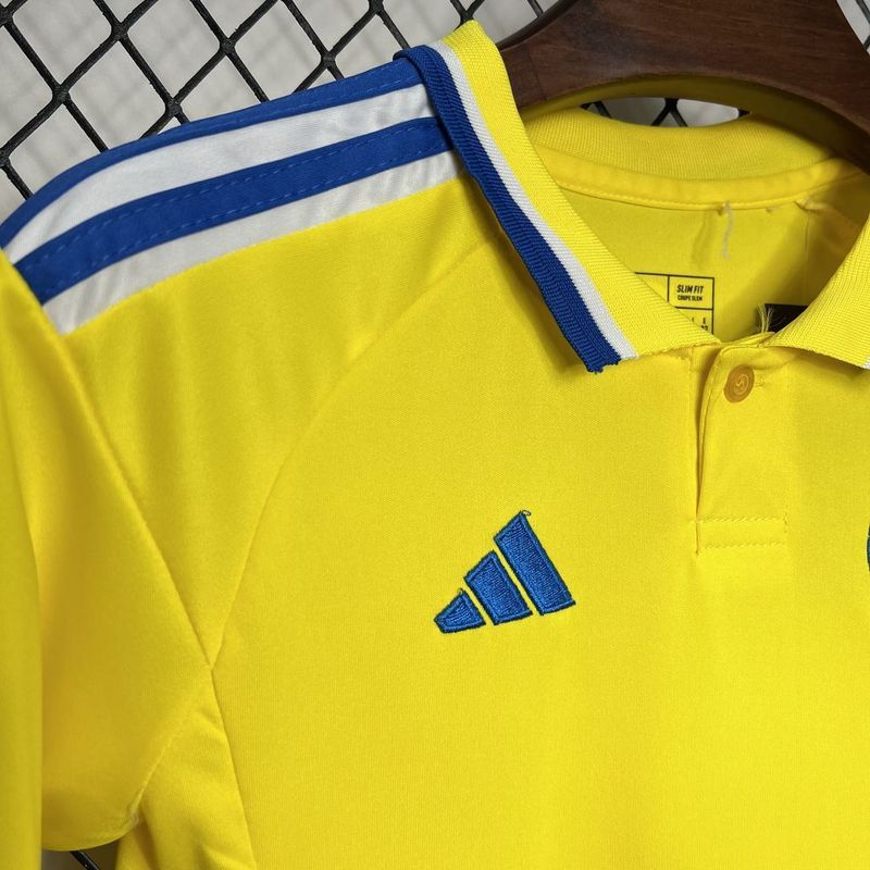 24-25 Leeds United Away Kids Kit Jersey+Shorts