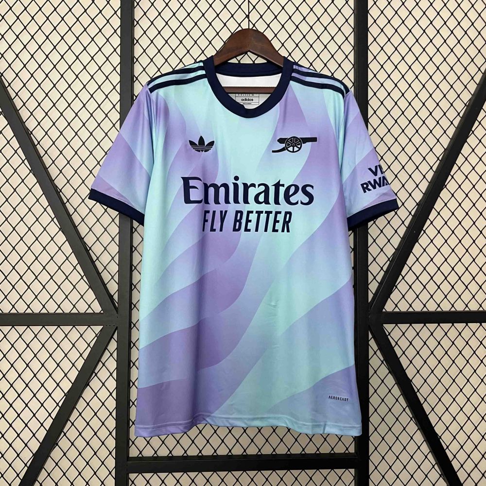 24-25 Arsenal Third Away Soccer Jersey