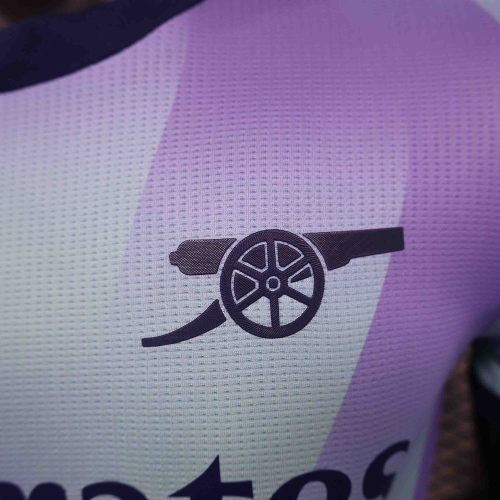 24-25 Arsenal Third Away Soccer Jersey Play Version