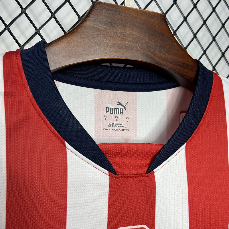 24-25 Chivas  Home Soccer Jersey