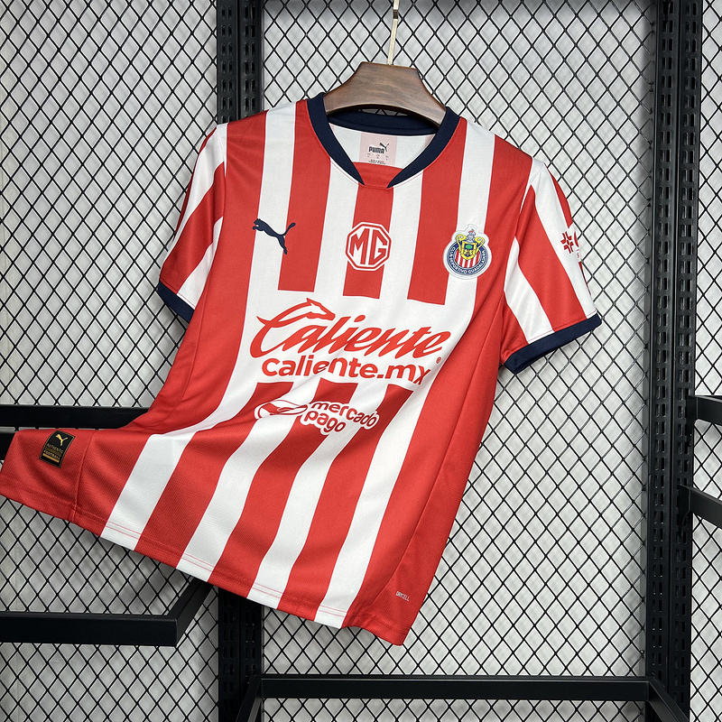 24-25 Chivas  Home Soccer Jersey
