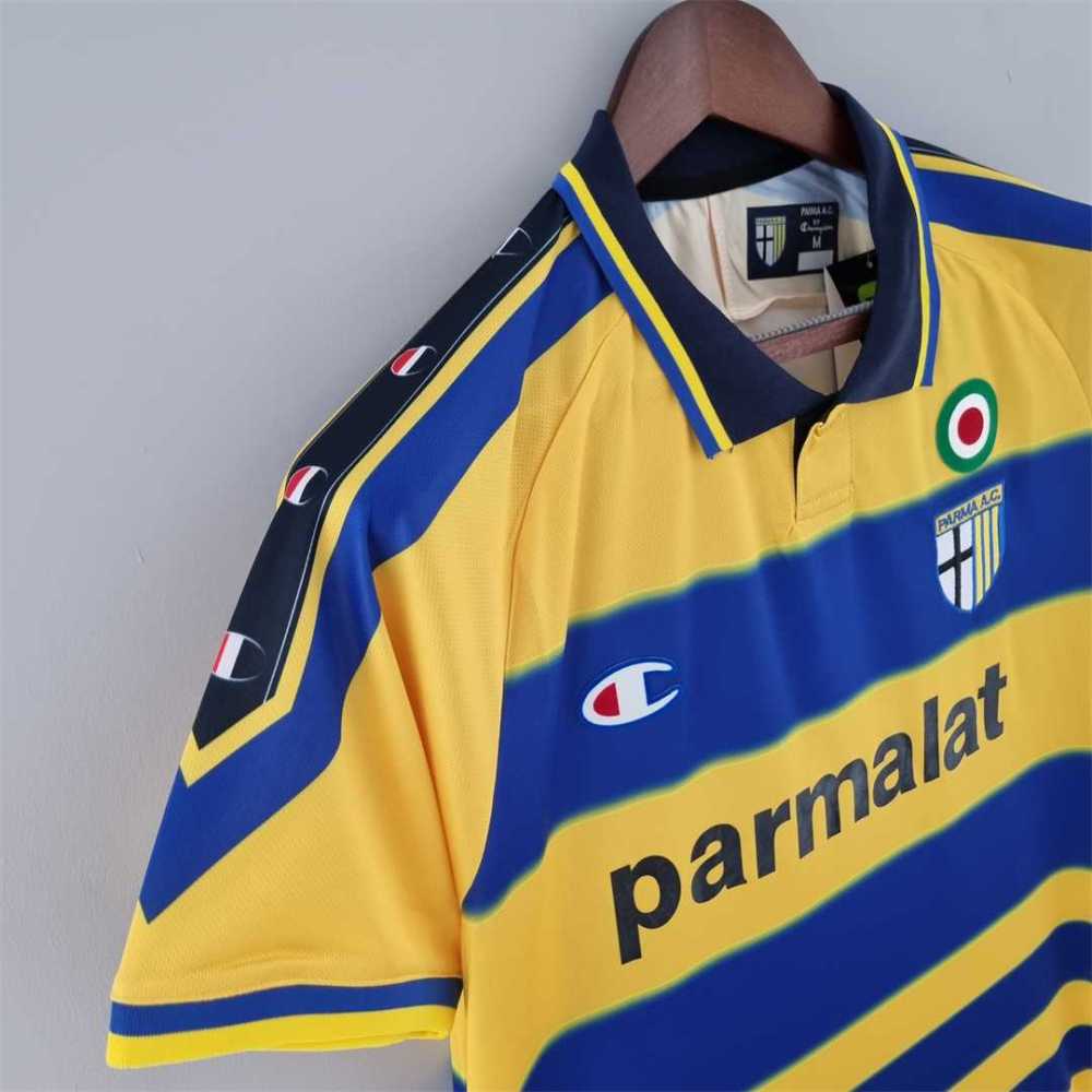 99-00 Parma Calcio Home Retro Soccer Jersey