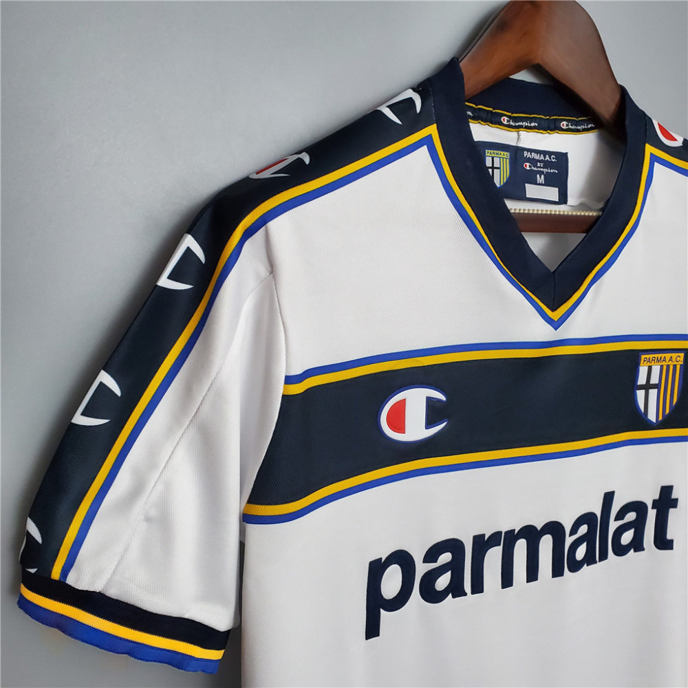 02-03 Parma Calcio Away Soccer Retro Jersey
