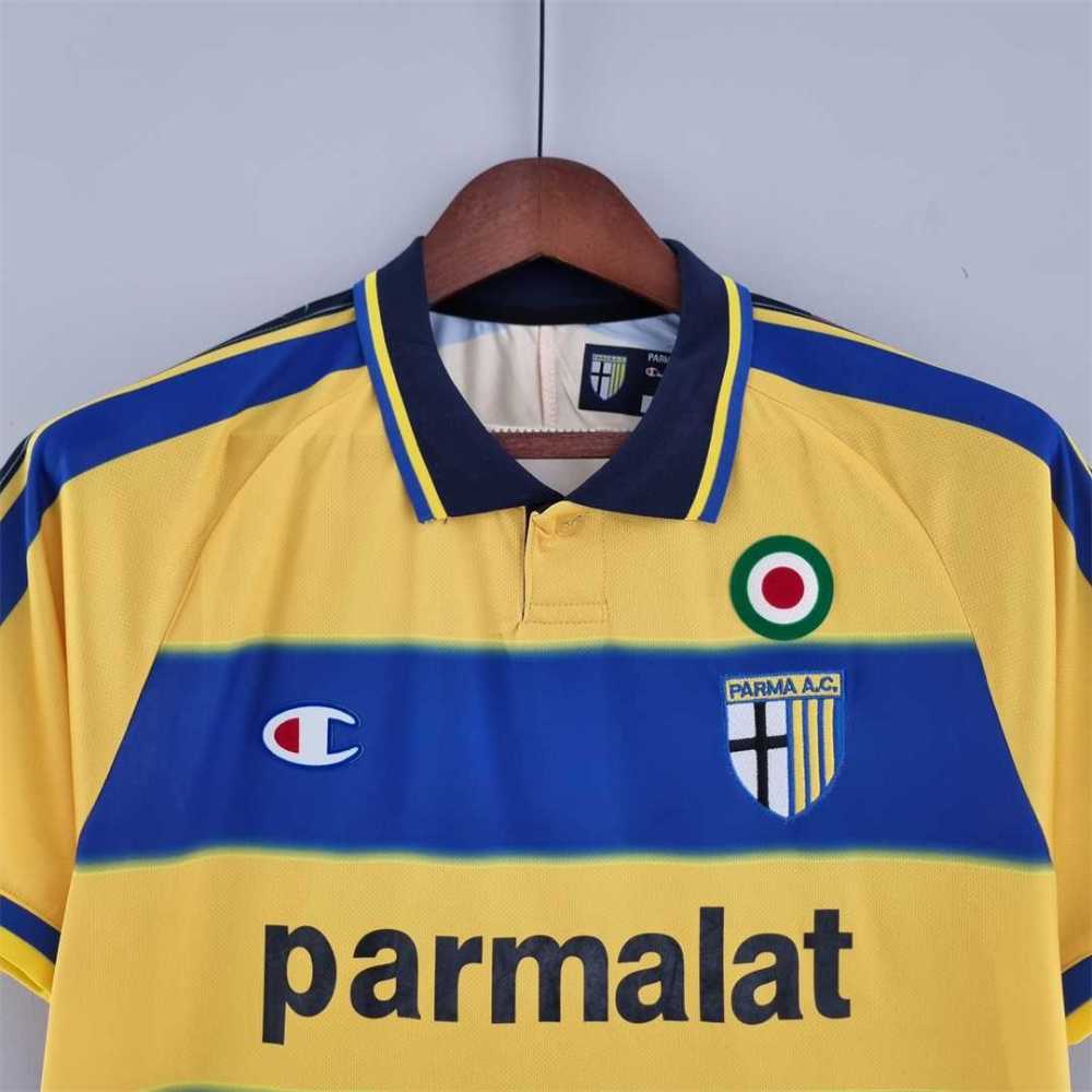 99-00 Parma Calcio Home Retro Soccer Jersey