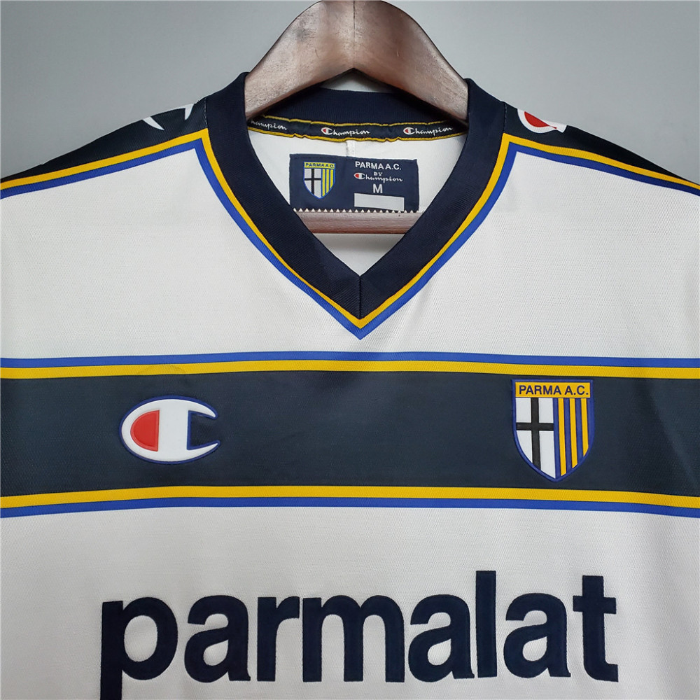 02-03 Parma Calcio Away Soccer Retro Jersey
