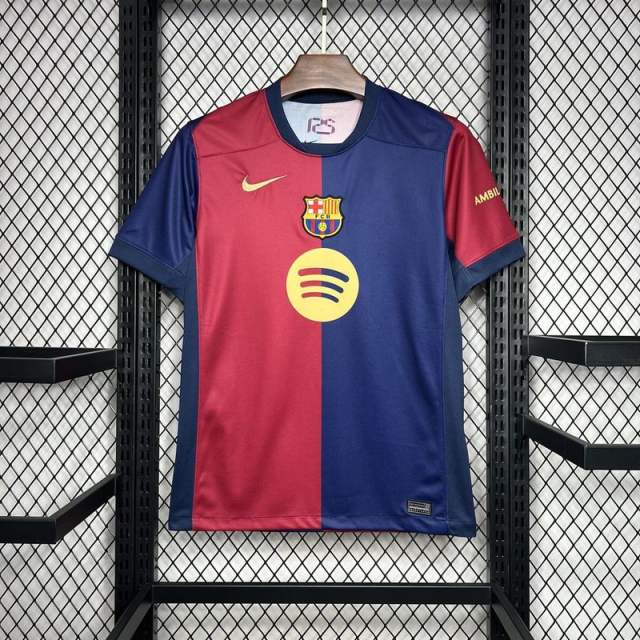 24-25 Barcelona Home Soccer Jersey
