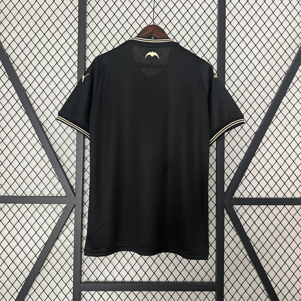 24-25 Valencia Black Football Jersey