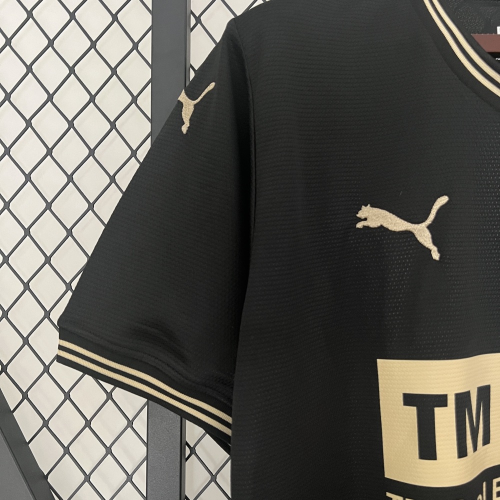 24-25 Valencia Black Football Jersey