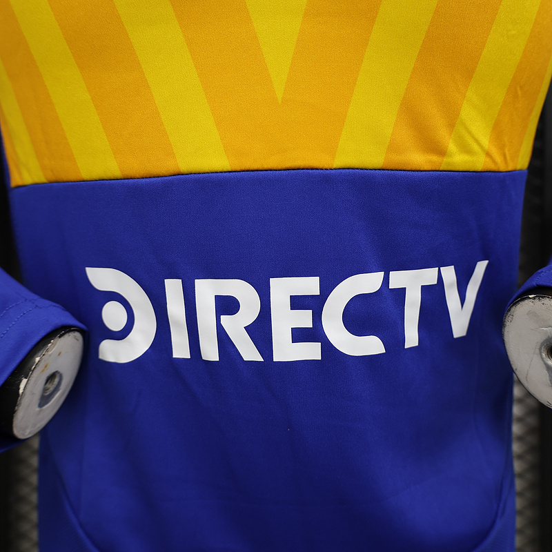 24-25 Boca Juniors  Home Jersey Long Sleeve Player Version