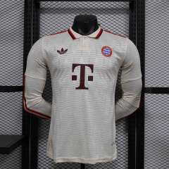 24-25 Bayern Munich Third Away Player Version Long Sleeve
