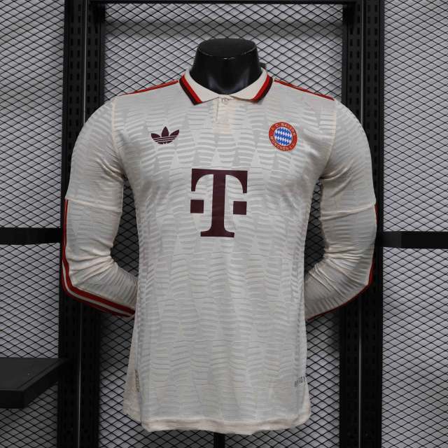 24-25 Bayern Munich Third Away Player Version Long Sleeve