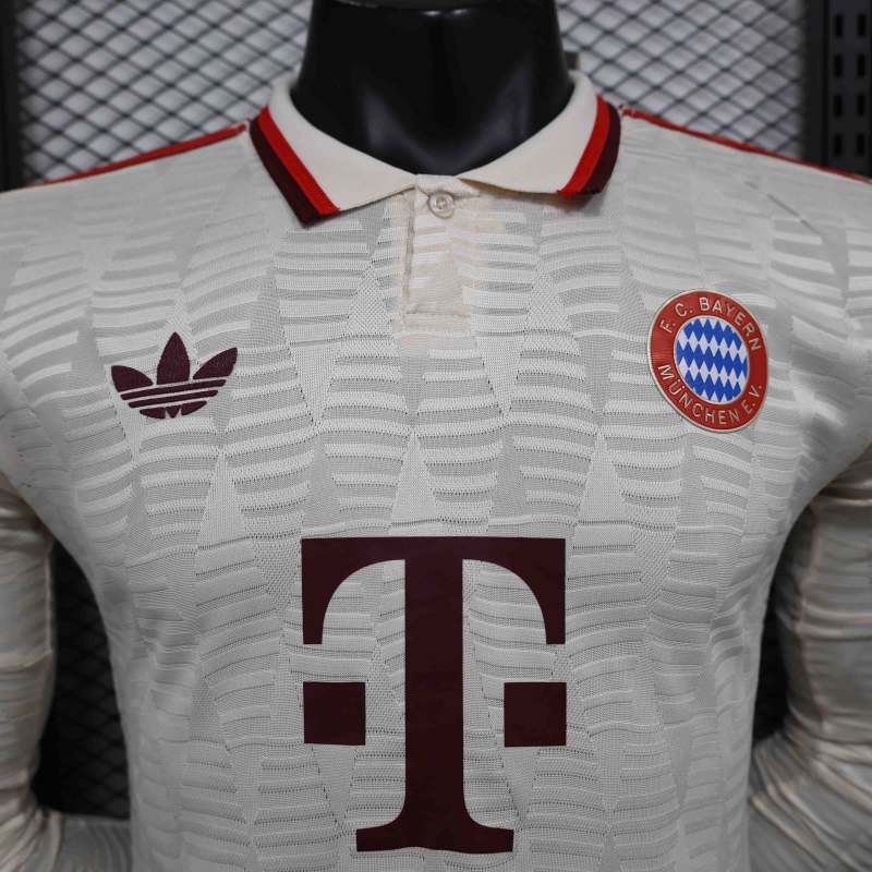 24-25 Bayern Munich Third Away Player Version Long Sleeve