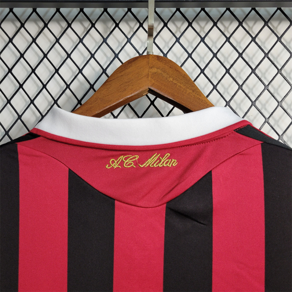 2009-10 AC Milan  Retro Jersey Home