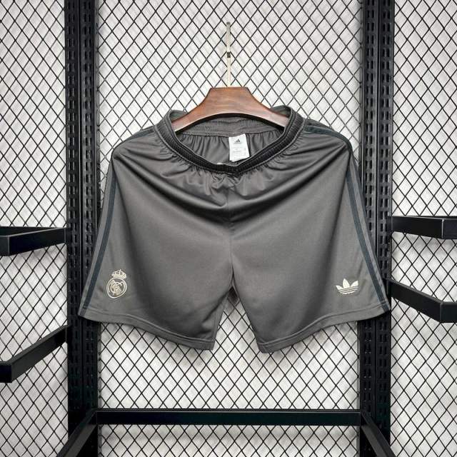 24-25 Real Madrid Third Away Soccer Shorts