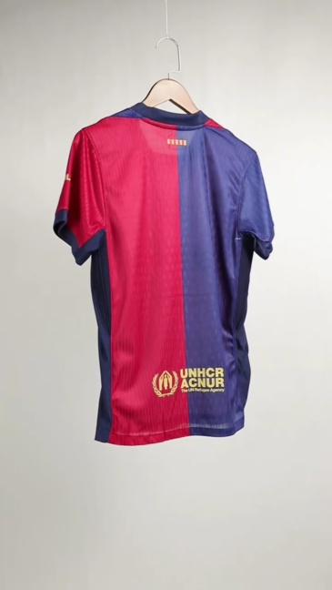 24-25 Barcelona Home Soccer Jersey Player Edition
