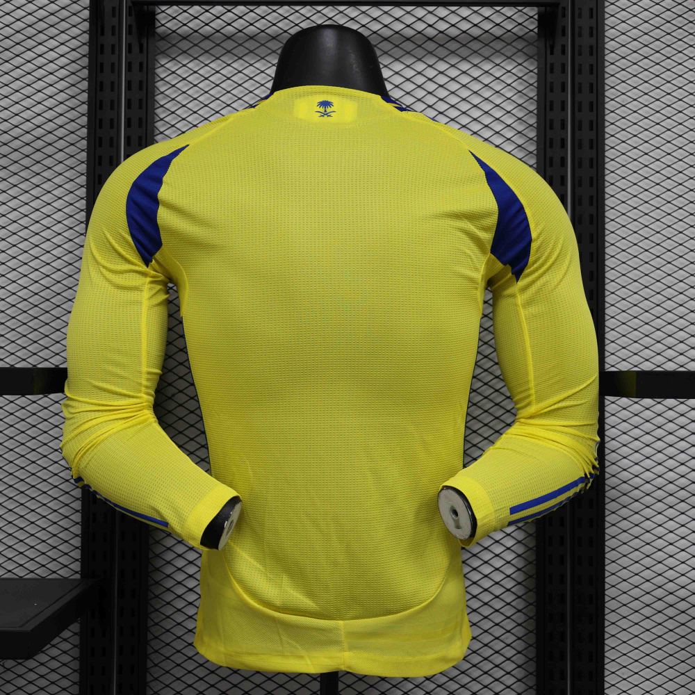 24-25 Al-Nassr Victory Home Player Version Long Sleeve