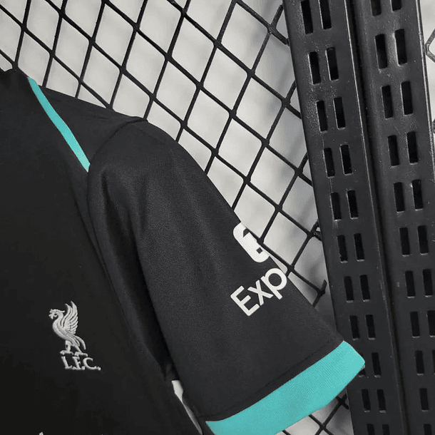 24-25 Liverpool Away Football Kids Kit Jersey+Shorts