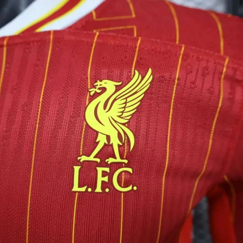 24-25 Liverpool Home Player Version Long Sleeve
