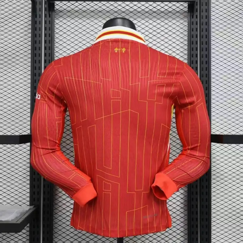 24-25 Liverpool Home Player Version Long Sleeve
