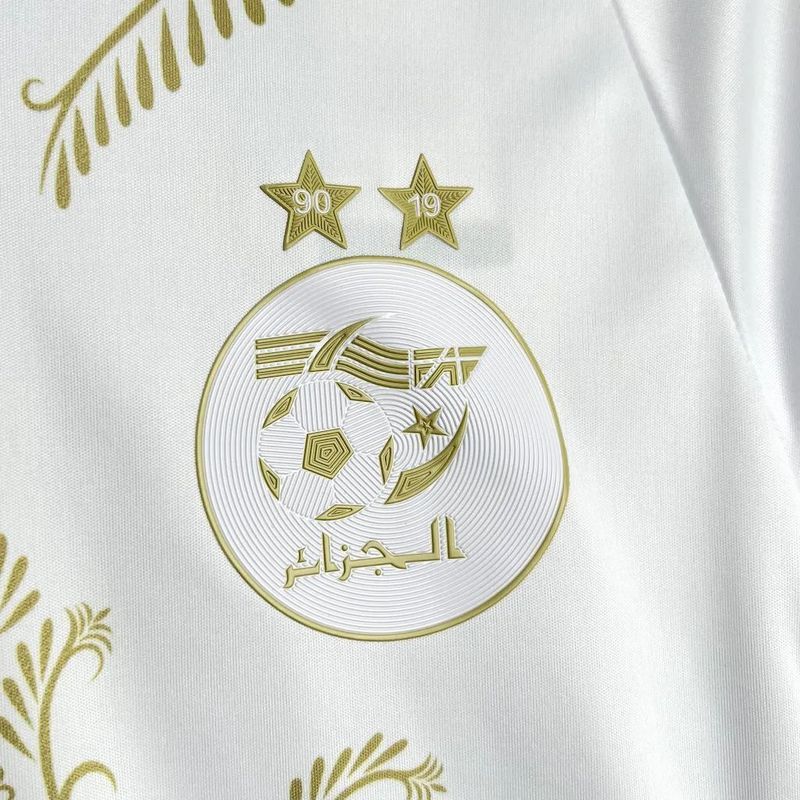 24-25 Algeria White Soccer Jersey Special Edition