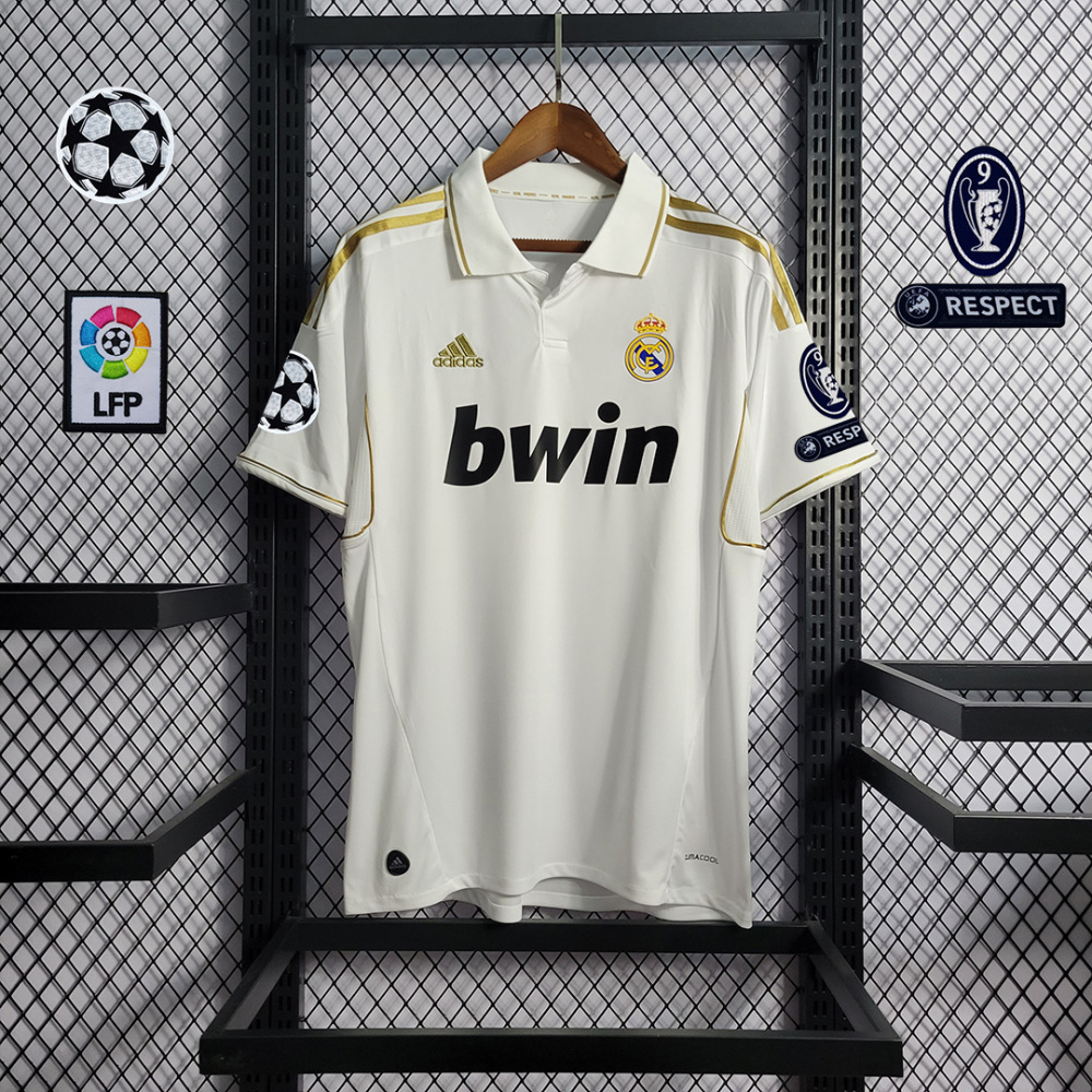11-12 Real Madrid Home Retro Jersey Black