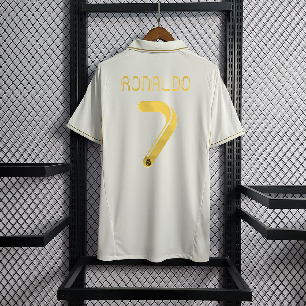 11-12 Real Madrid Home Retro Jersey Black