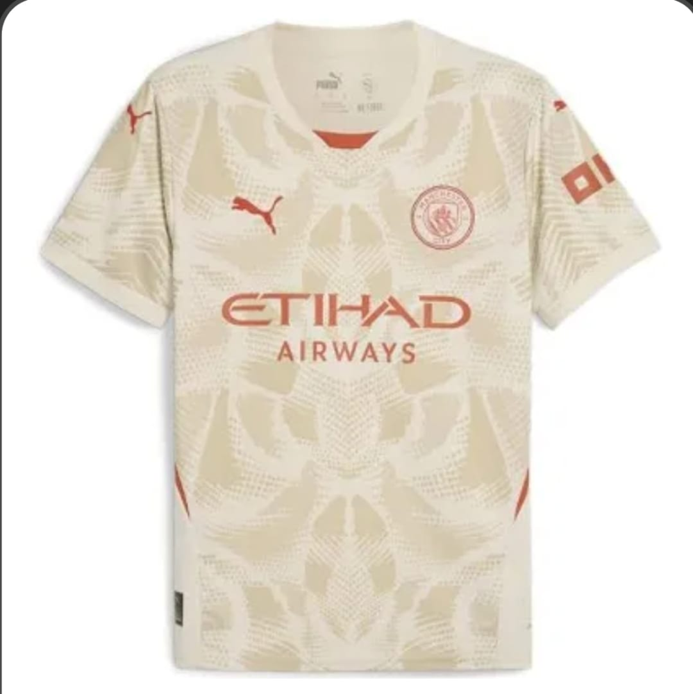 24-25 Manchester City Goalkeeper Away Soccer Jersey