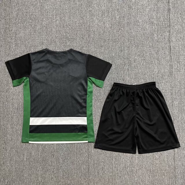 24-25 Sporting CP  Home Soccer Kids Kit Jersey+Shorts