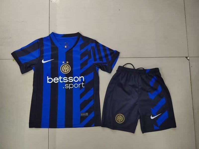 24-25 Inter Milan Home Kit Kids kit Jersey+Shorts