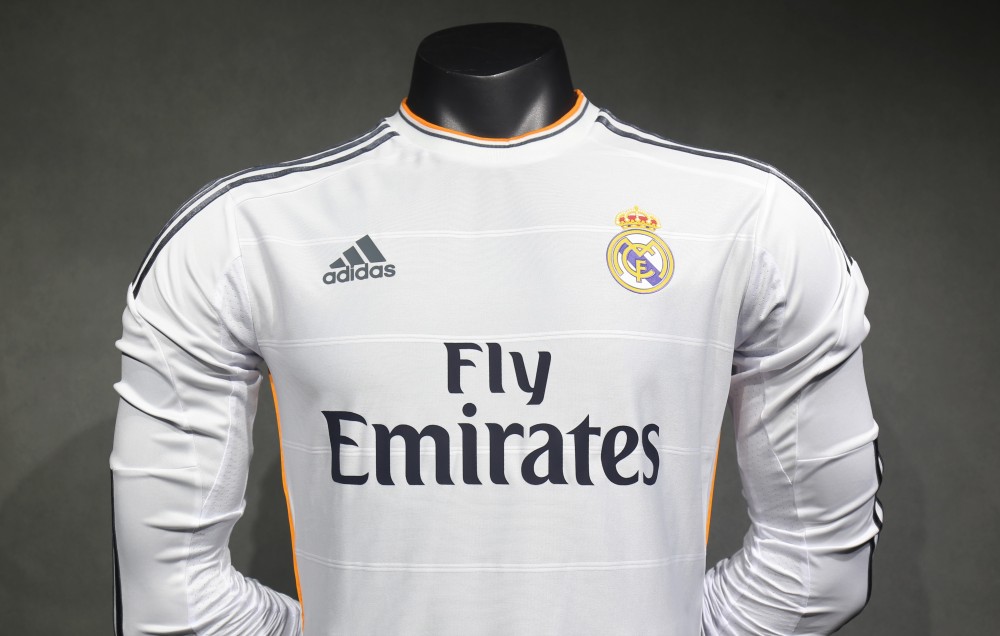 2013/14 Real Madrid Home Retro Jersey Player Version Long Sleeve