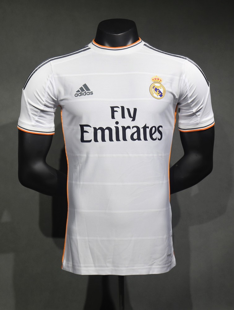 2013/14 Real Madrid Home Retro Jersey Player Version