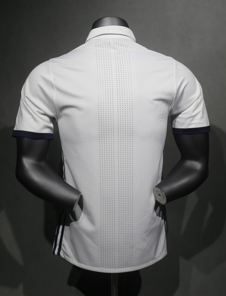16-17 Real Madrid Home Retro Jersey Player Version