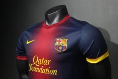12-13 Barcelona Home Retro Jersey Player Version