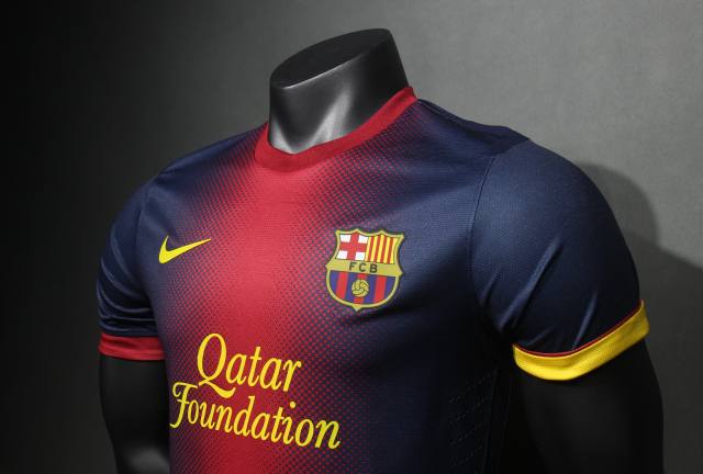 12-13 Barcelona Home Retro Jersey Player Version