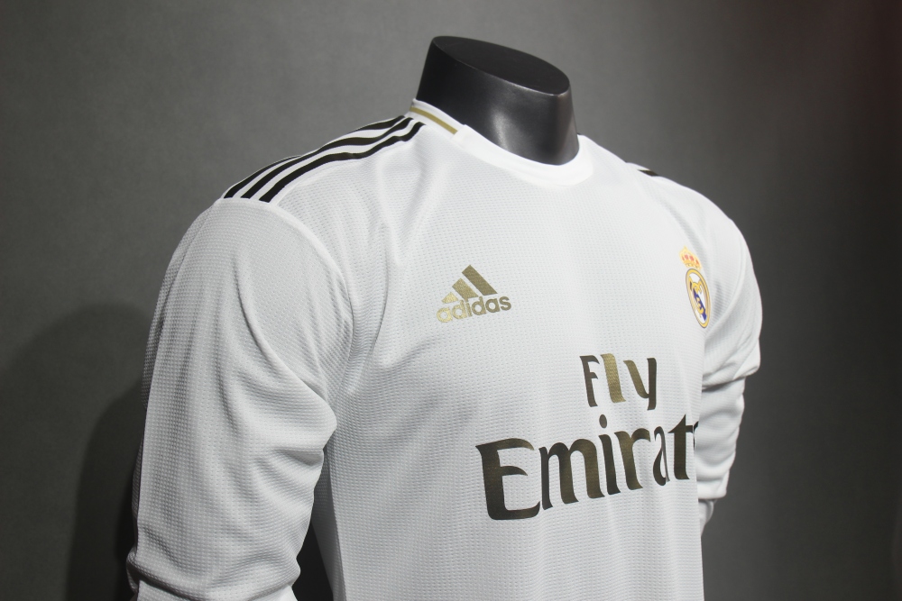 19-20 Real Madrid Home Retro Jersey Player version Long Sleeve