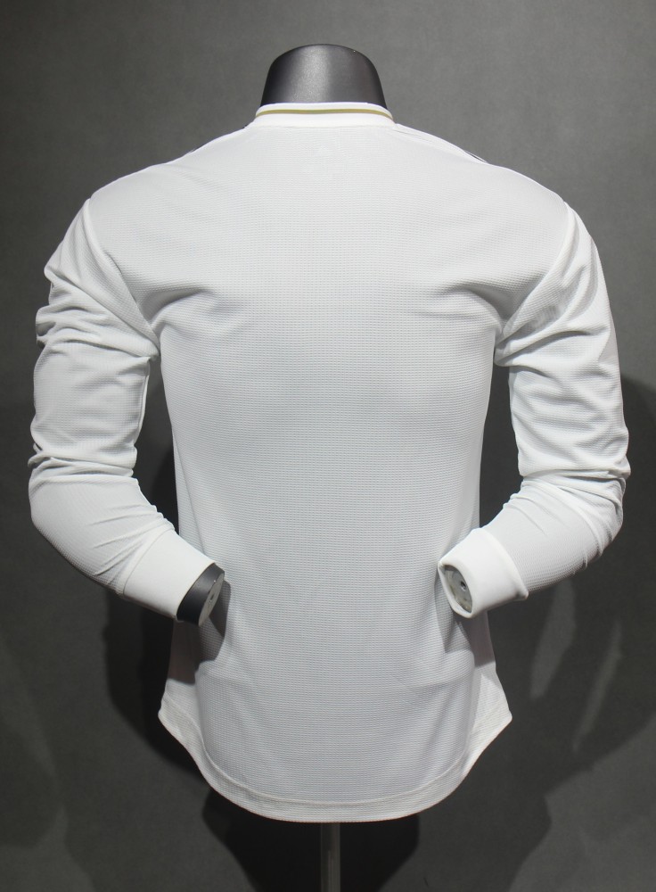 19-20 Real Madrid Home Retro Jersey Player version Long Sleeve