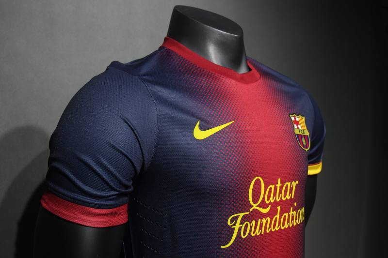 12-13 Barcelona Home Retro Jersey Player Version