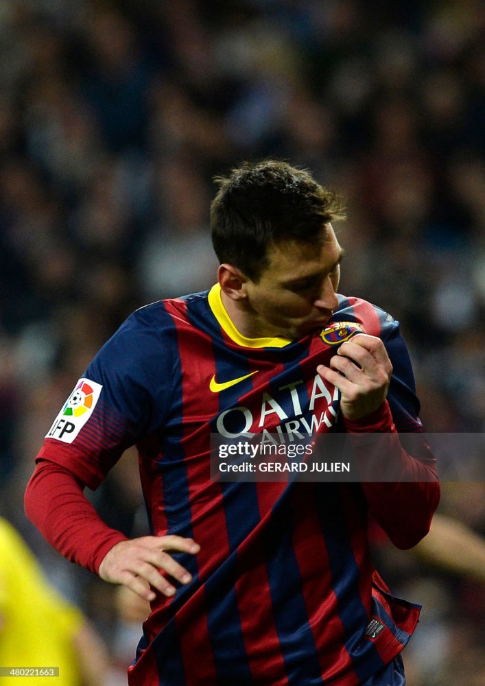 13-14 Barcelona Home Retro Jersey Player Version