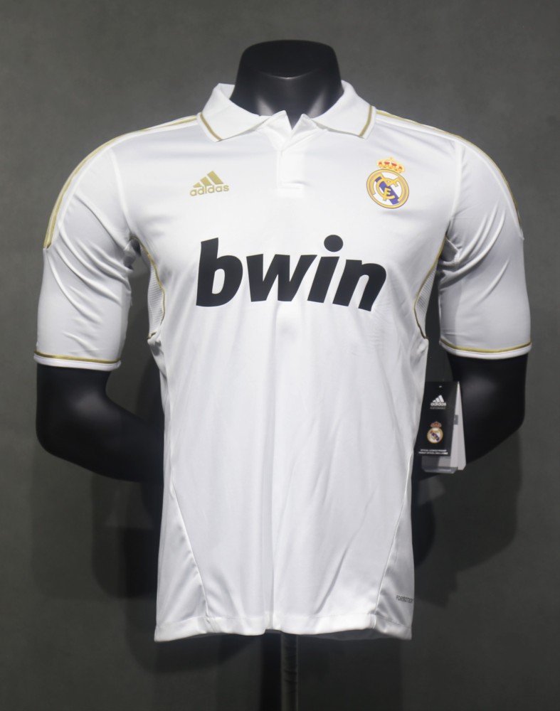 11-12 Real Madrid Home Retro Jersey Player Version