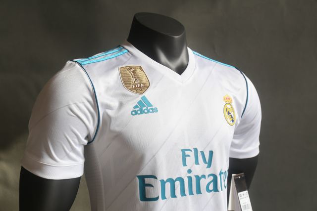 17-18 Real Madrid Home Retro Jersey Player Version