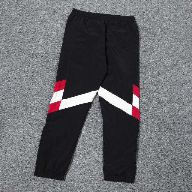 2024-2025 Manchester United Retro Jersey Windbreaker Top+Pants Grey