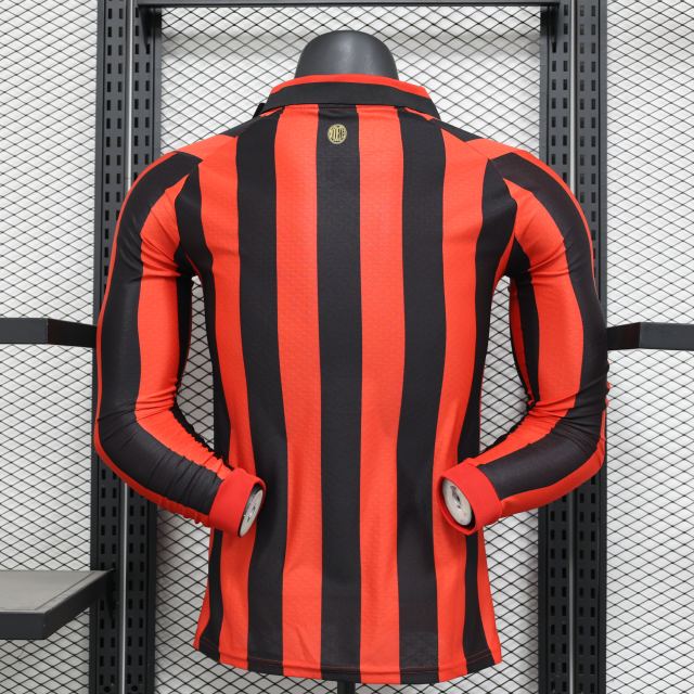 2024 AC Milan 125-Year Anniversary Kit Long Sleeve