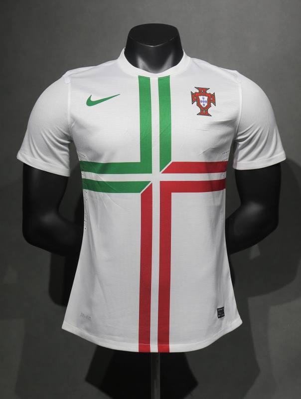 2012 Portugal  Euro Cup Away Retro Jersey Player Edition