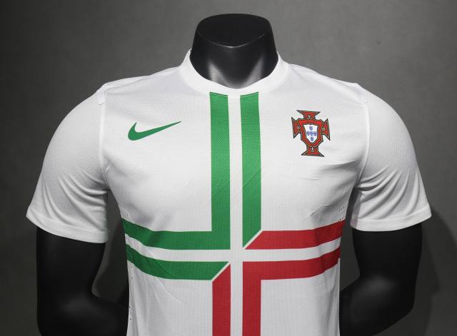 2012 Portugal  Euro Cup Away Retro Jersey Player Edition